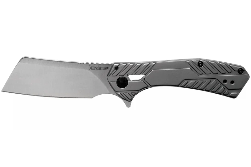 Couteau pliant Kershaw Static KS.3445 manche en acier gris 9,8cm