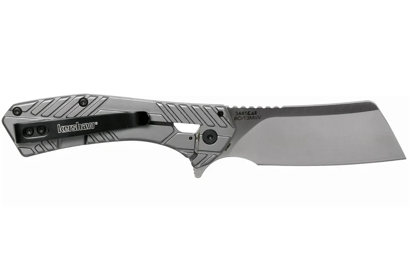 Couteau pliant Kershaw Static KS.3445 manche en acier gris 9,8cm