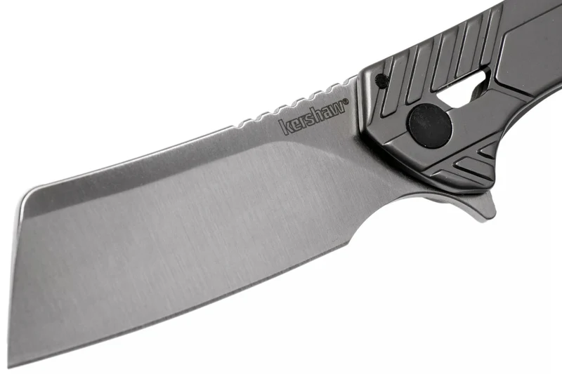 Couteau pliant Kershaw Static KS.3445 manche en acier gris 9,8cm