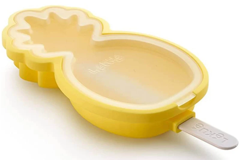 Moule à glace Lékué en silicone Platinum - Forme ananas