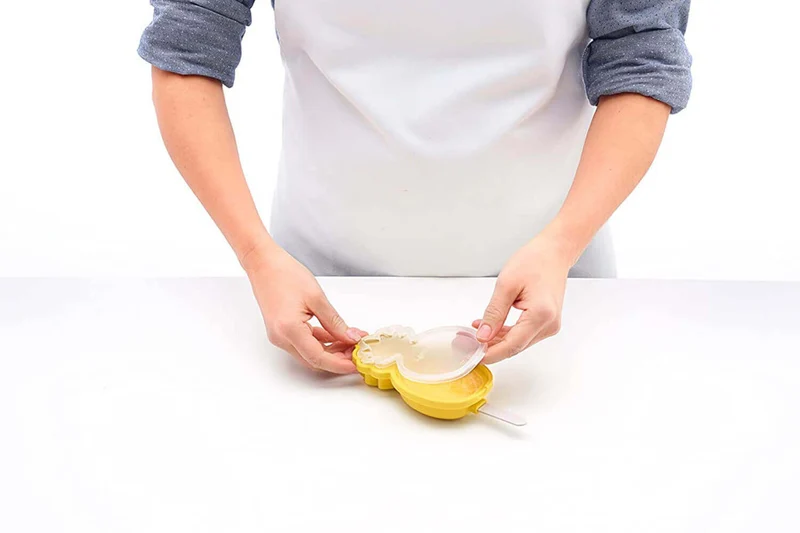 Moule à glace Lékué en silicone Platinum - Forme ananas