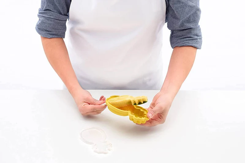 Moule à glace Lékué en silicone Platinum - Forme ananas