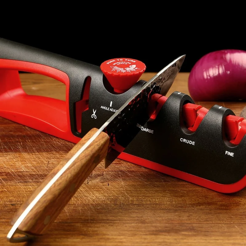 Aiguiseur de Couteau 4-en-1 Professionnel