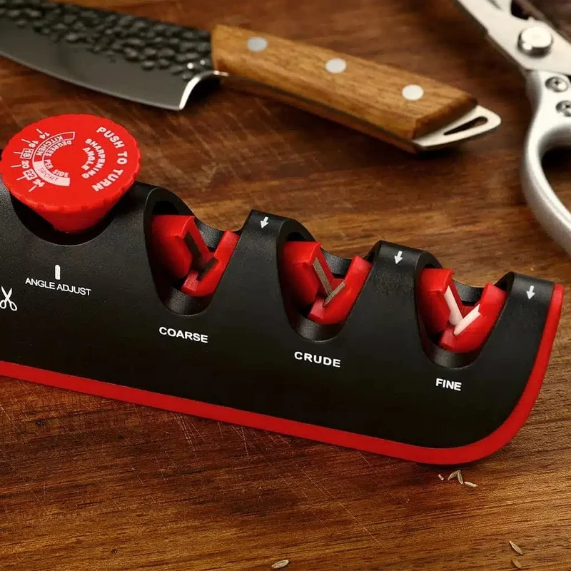 Aiguiseur de Couteau 4-en-1 Professionnel