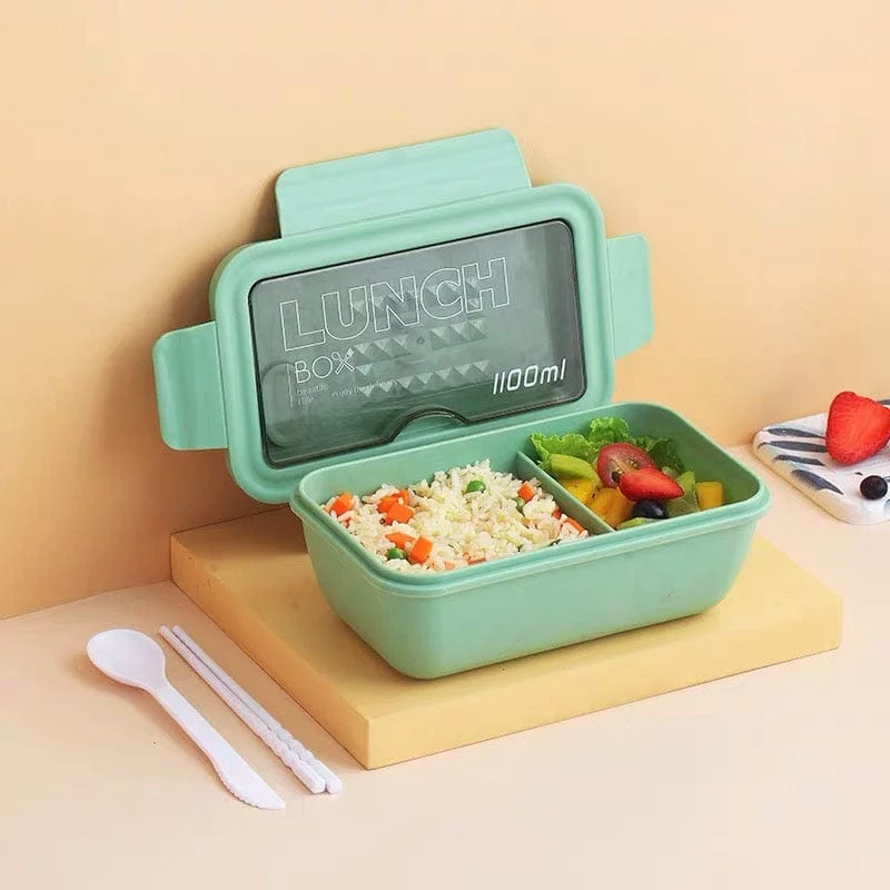 Ensemble « Lunch Box Kids » : Boite repas + Couverts + Verre + Sac