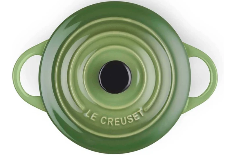 Mini cocotte ronde en céramique Le Creuset 10cm Bambou