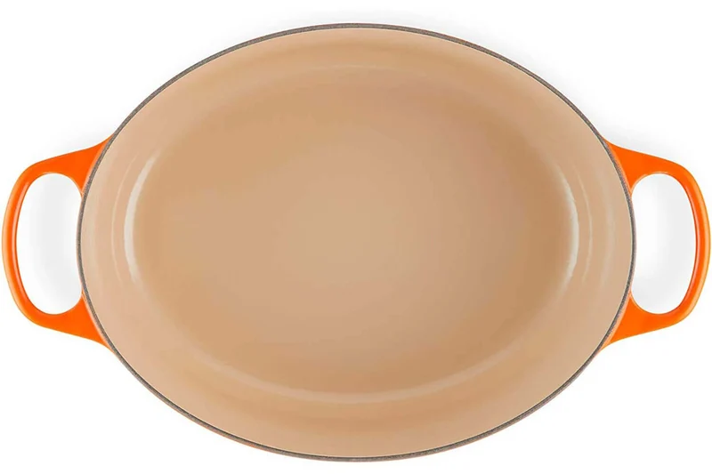 Cocotte ovale en fonte émaillée Le Creuset Signature 33cm Volcanique