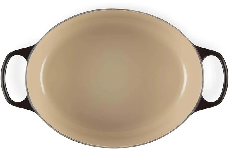 Cocotte ovale en fonte émaillée Le Creuset Signature 29cm Noir Mat