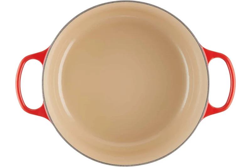 Cocotte ronde en fonte émaillée Le Creuset Signature 28cm Cerise