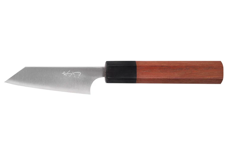 Couteau d'office kiritsuke japonais artisanal Shibata Koutetsu R2 8cm