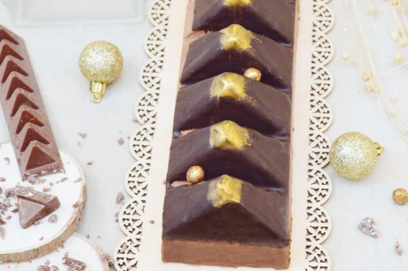 Set 2 moules à bûche Scrapcooking Royale 30cm