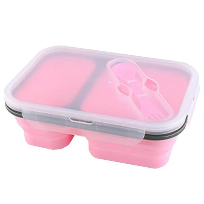 LunchBox Compactable Pliante Double Compartiment