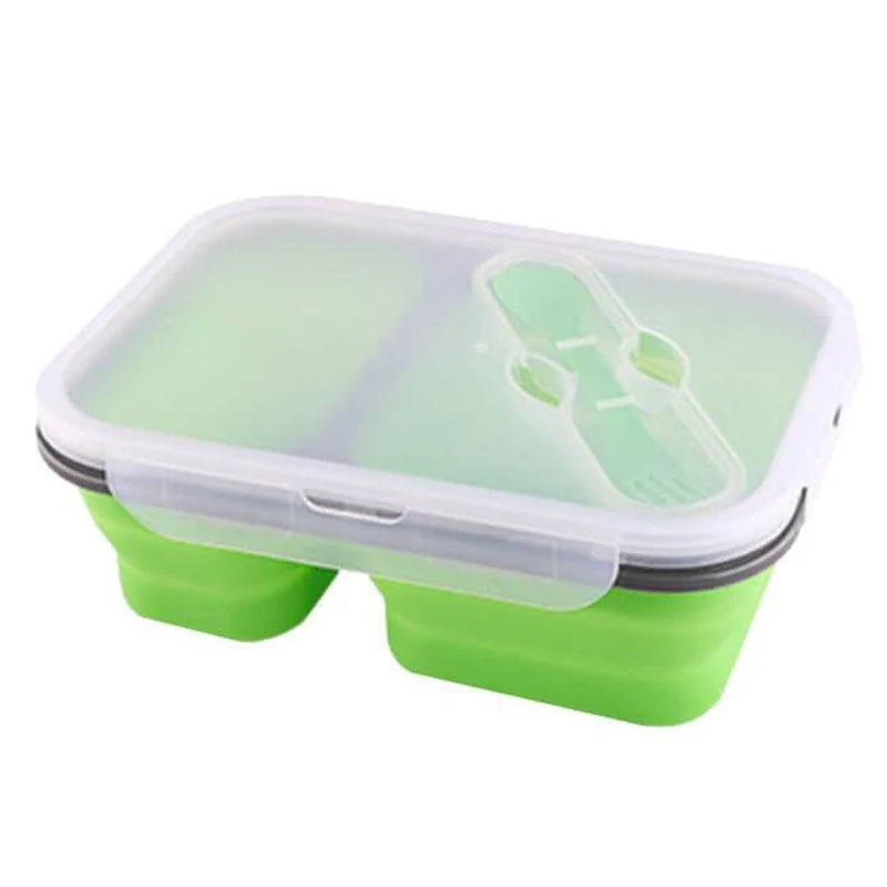 LunchBox Compactable Pliante Double Compartiment