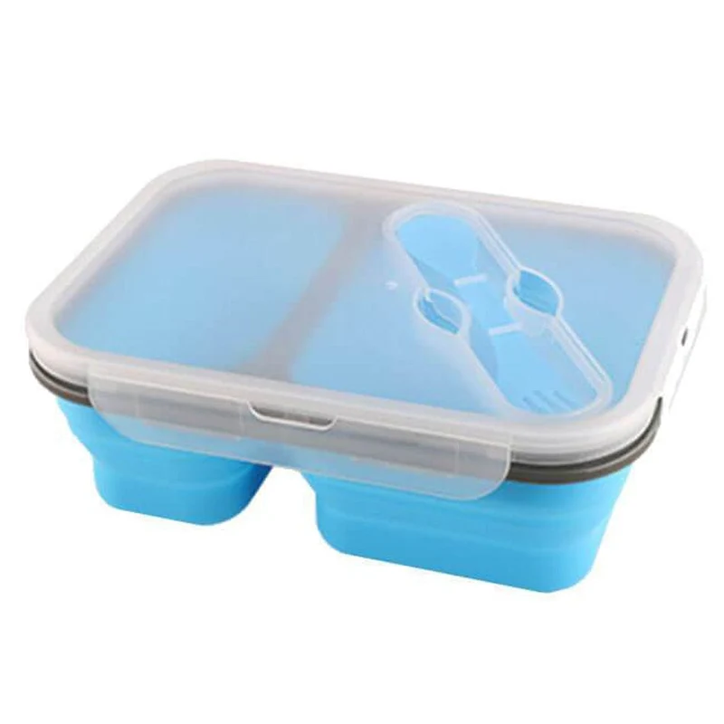 LunchBox Compactable Pliante Double Compartiment
