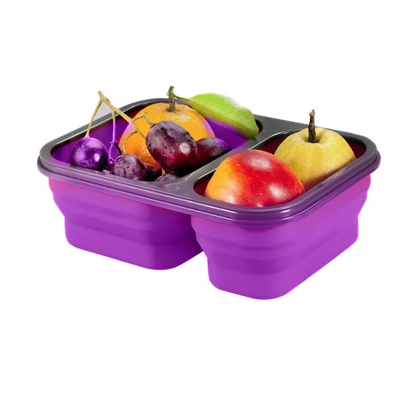 LunchBox Compactable Pliante Double Compartiment