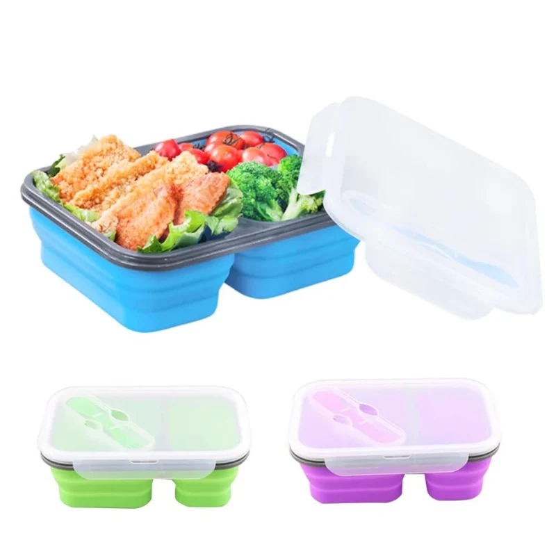 LunchBox Compactable Pliante Double Compartiment