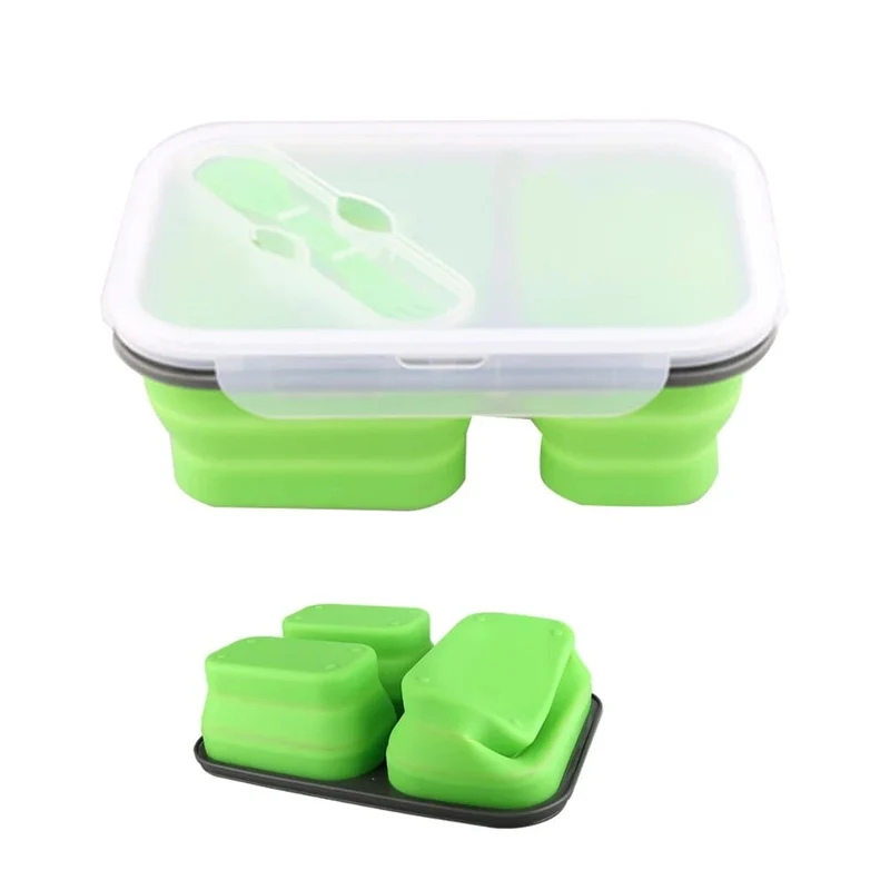 LunchBox Compactable Pliante Double Compartiment