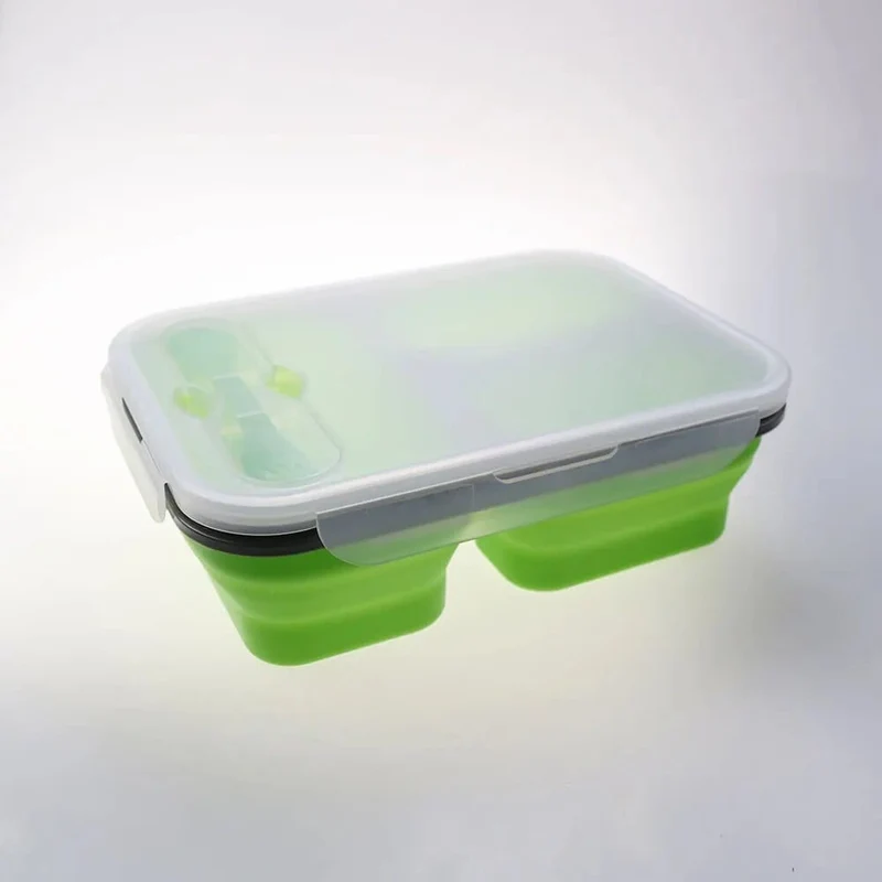 LunchBox Compactable Pliante Double Compartiment