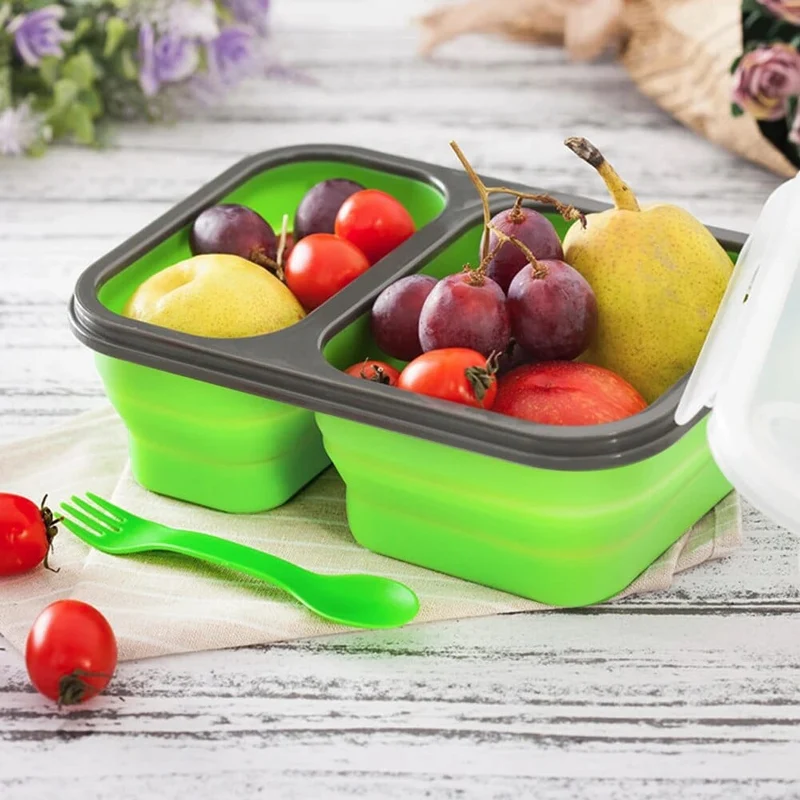 LunchBox Compactable Pliante Double Compartiment