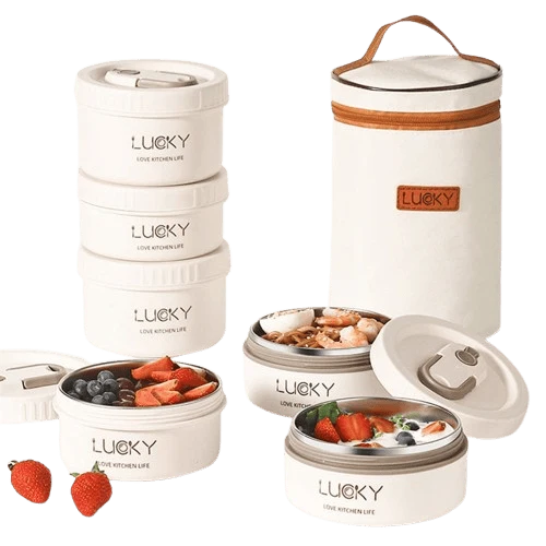 Bentos Japonais « Lucky » avec Sac de Transport