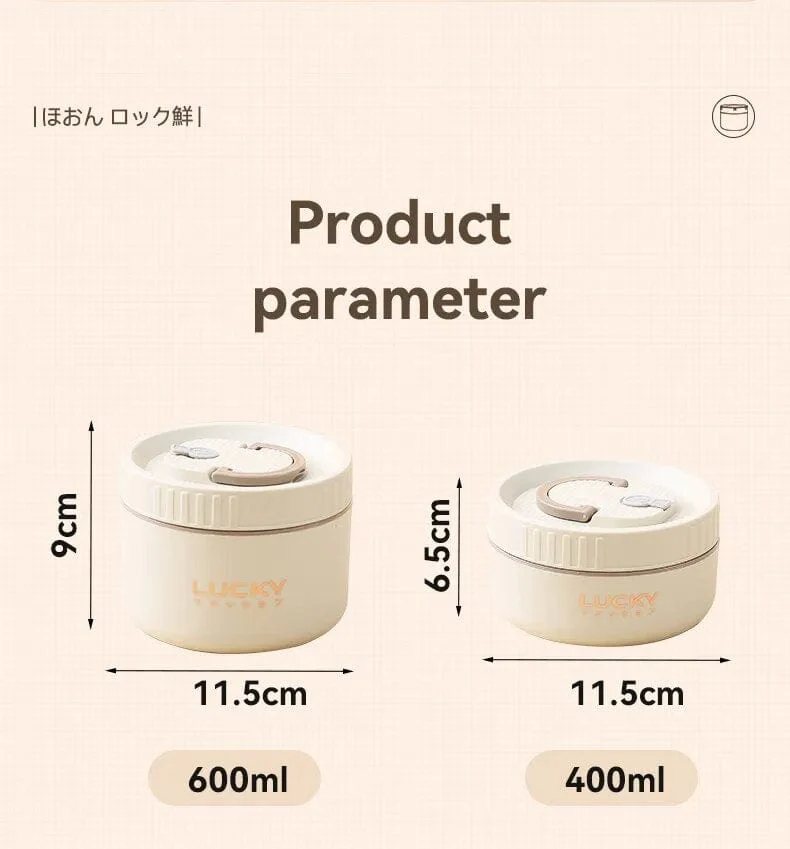 Bentos Japonais « Lucky » avec Sac de Transport