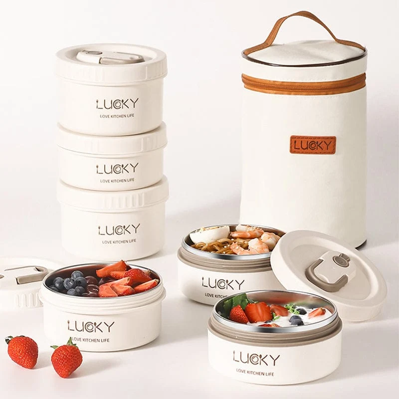 Bentos Japonais « Lucky » avec Sac de Transport