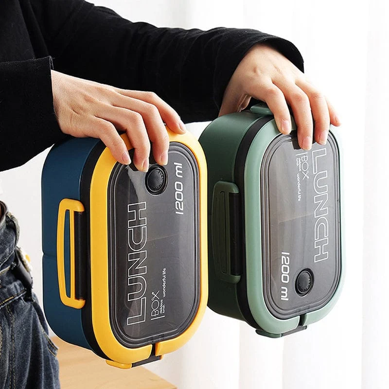 Lunchbox multi-compartiments à 2 étages