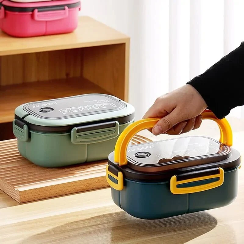 Lunchbox multi-compartiments à 2 étages