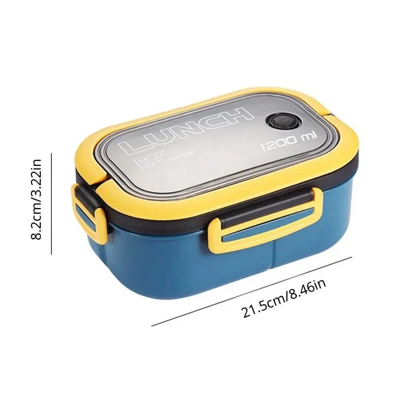 Lunchbox multi-compartiments à 2 étages