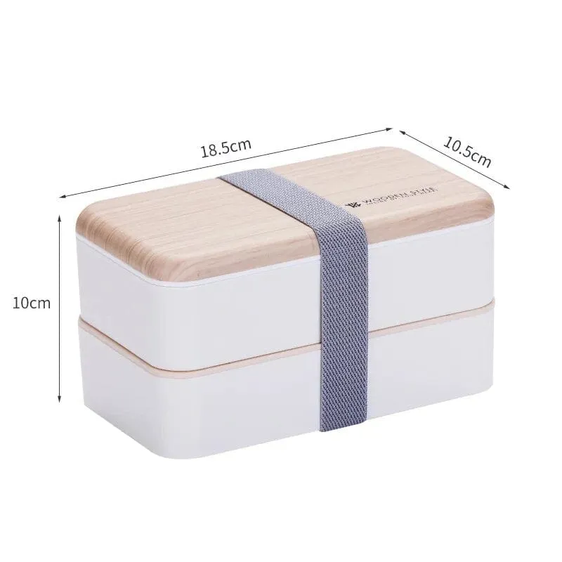 Bento classique à 2 compartiments