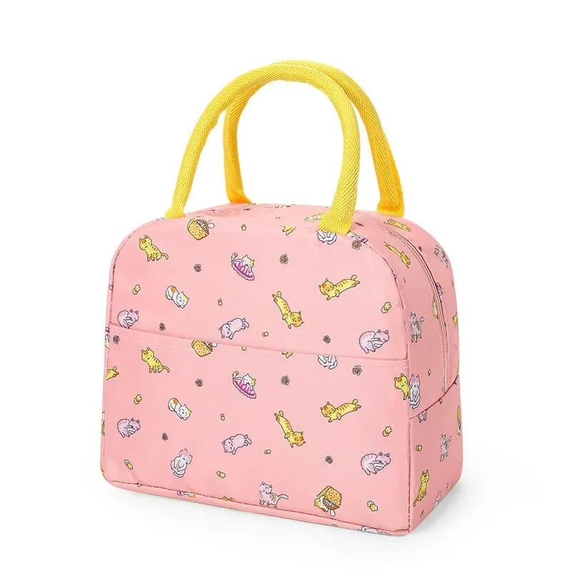 Sac à Lunchbox isotherme en tissu imprimé