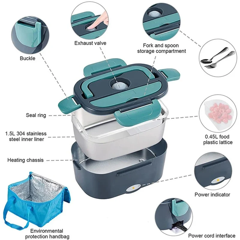 Lunchbox Gamelle Chauffante