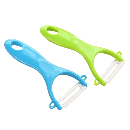 2 Éplucheurs en Y Acier Inoxydable — 7 Couleurs