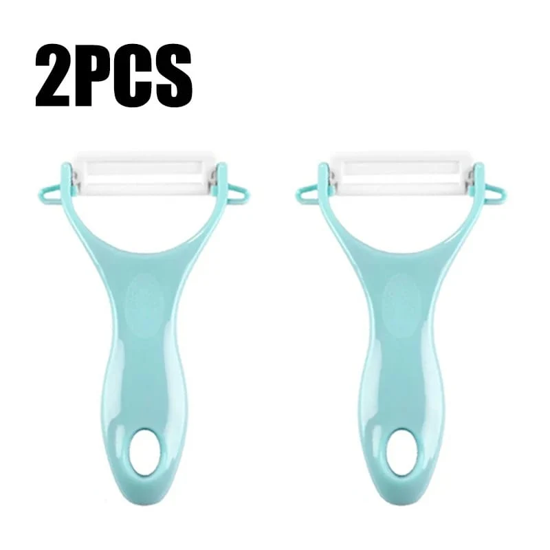 2 Éplucheurs en Y Acier Inoxydable — 7 Couleurs