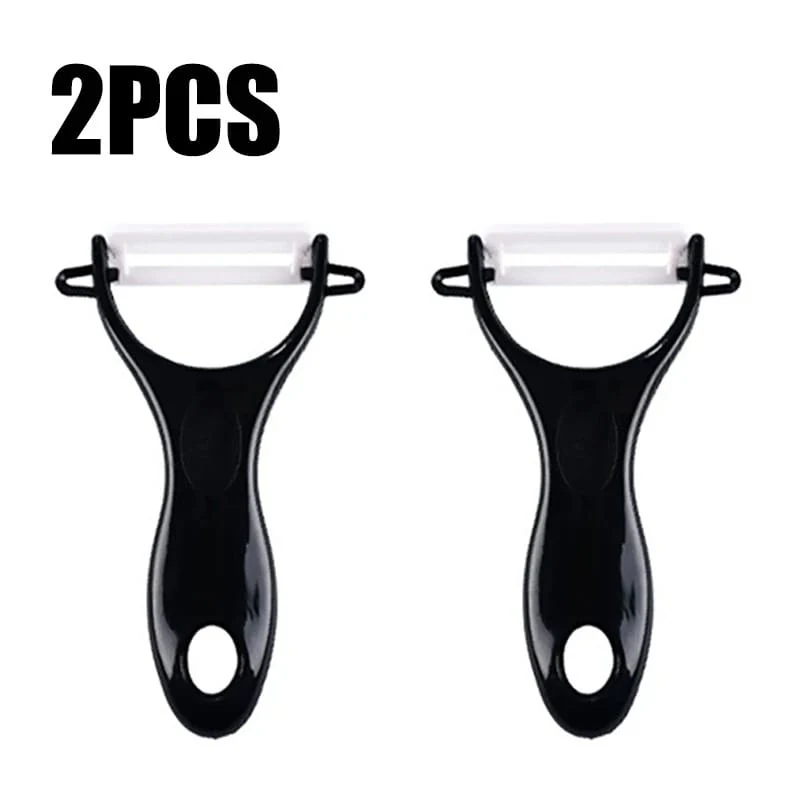 2 Éplucheurs en Y Acier Inoxydable — 7 Couleurs