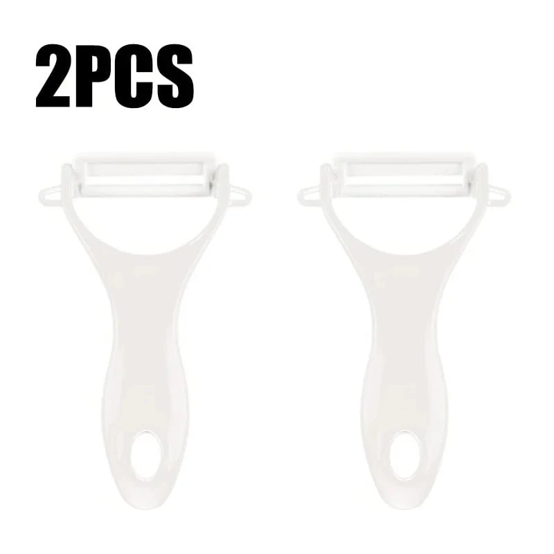 2 Éplucheurs en Y Acier Inoxydable — 7 Couleurs