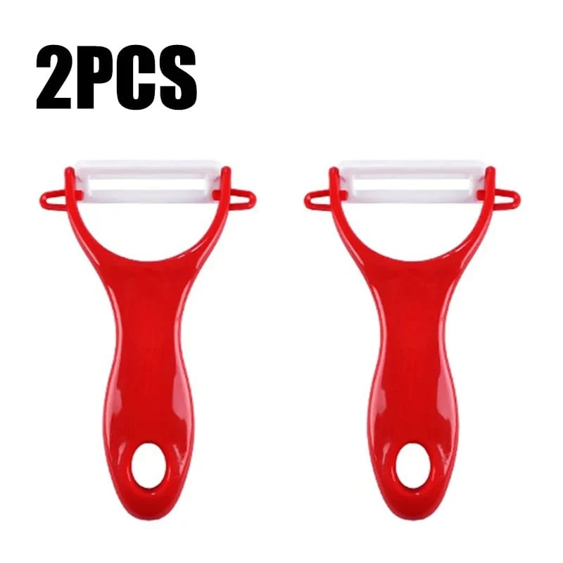 2 Éplucheurs en Y Acier Inoxydable — 7 Couleurs