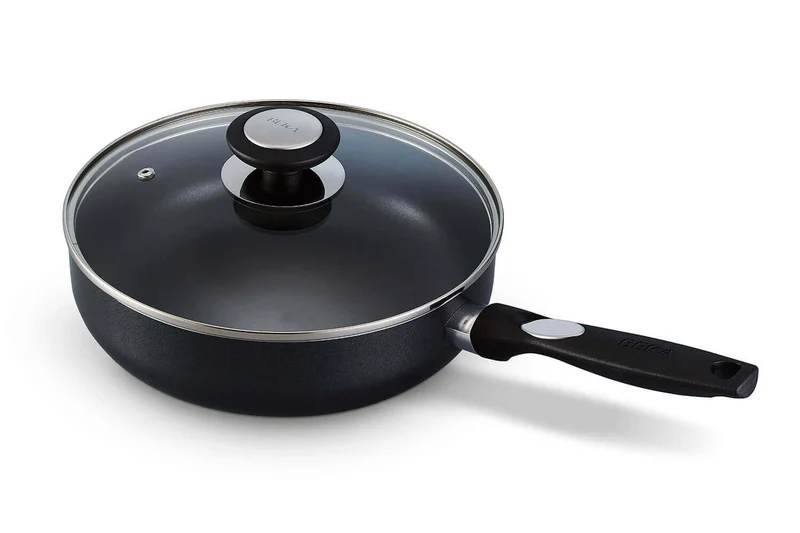 Sauteuse Beka Pro Induc revêtement céramique antiadhérent + couvercle en verre
