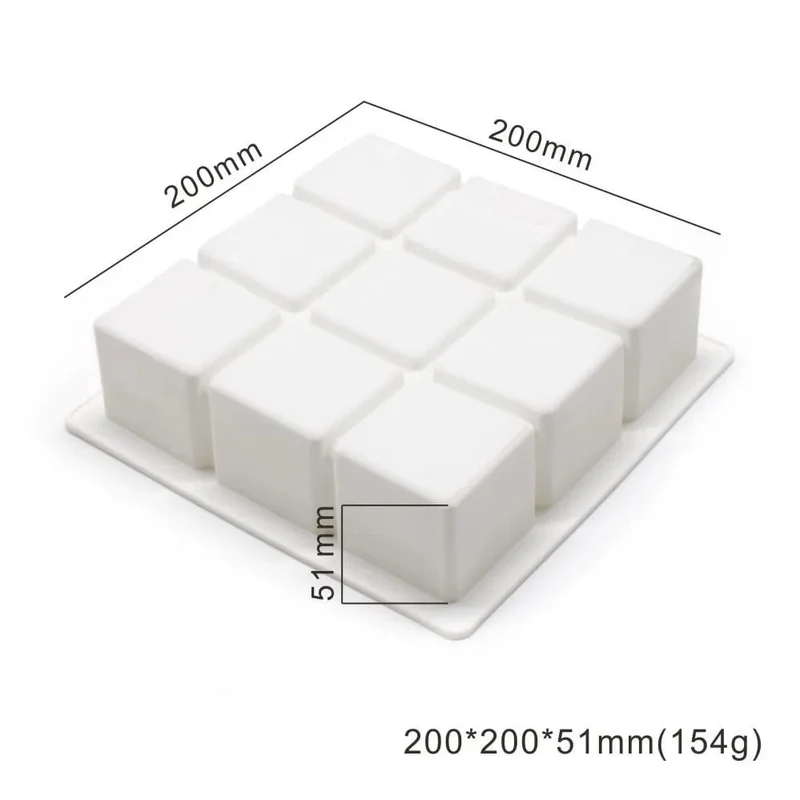 Moule à Gâteaux 3D Silicone Multi-formes