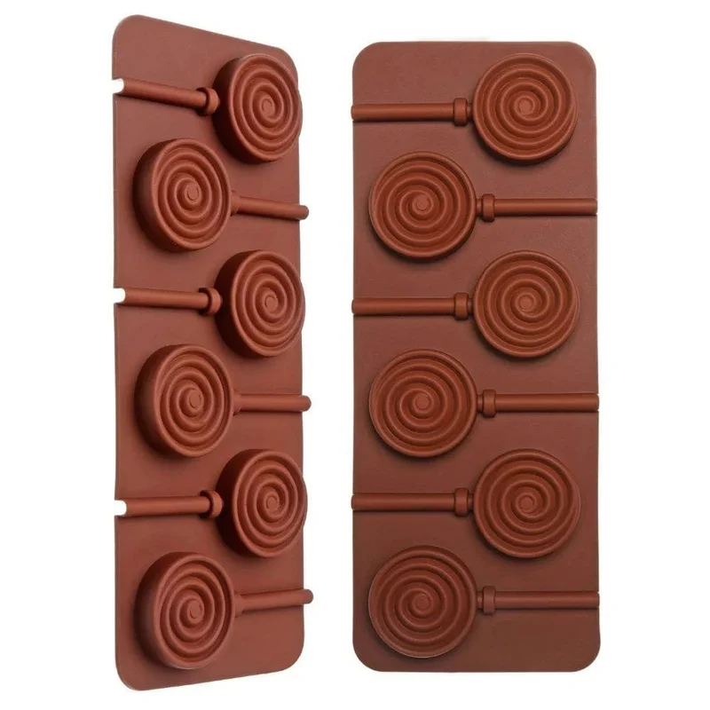 Moule à chocolat Silicone - Sucette Lolipop