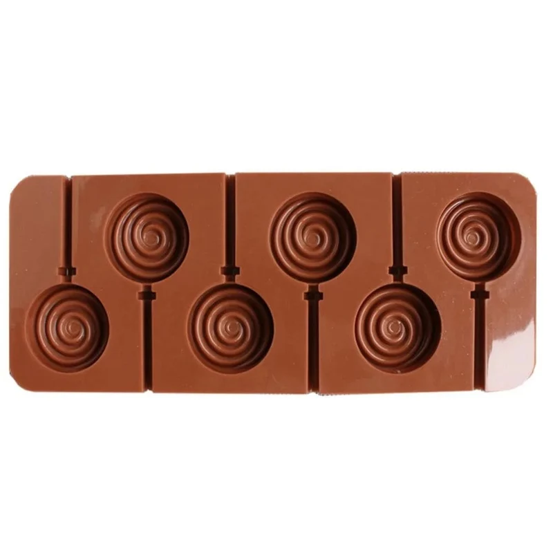 Moule à chocolat Silicone - Sucette Lolipop
