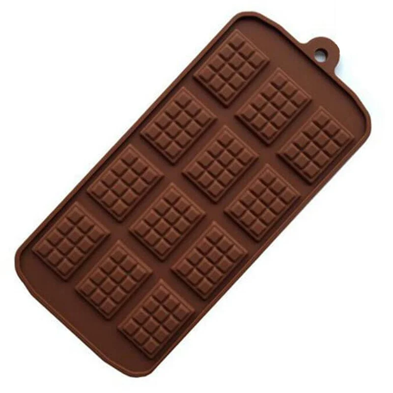 Moule à Chocolat Silicone -12 Tablettes