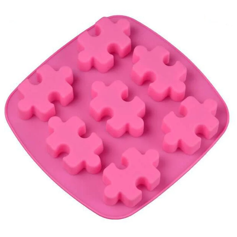 Moule à Gâteau Silicone - Pièces de Puzzle
