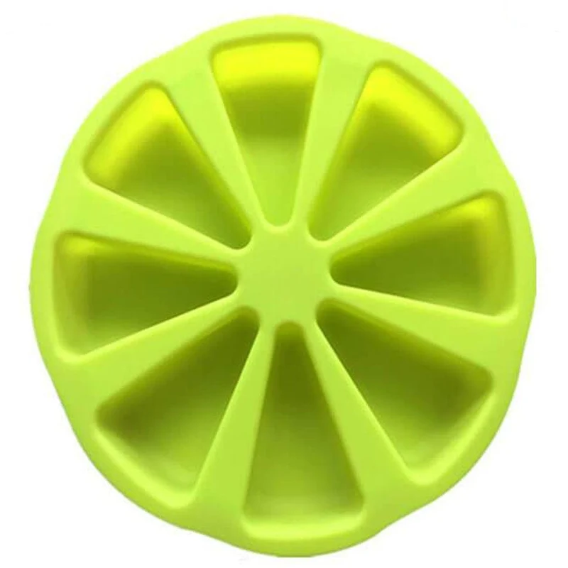 Moule à Gâteaux Silicone - 8 Parts Compartimentées