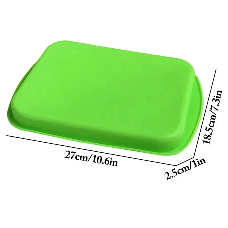Moule à Gâteau Rectangulaire en Silicone