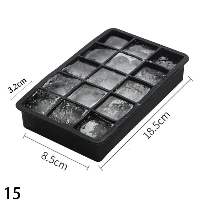 Moule à glaçons - Gros Cubes (6/8/15)