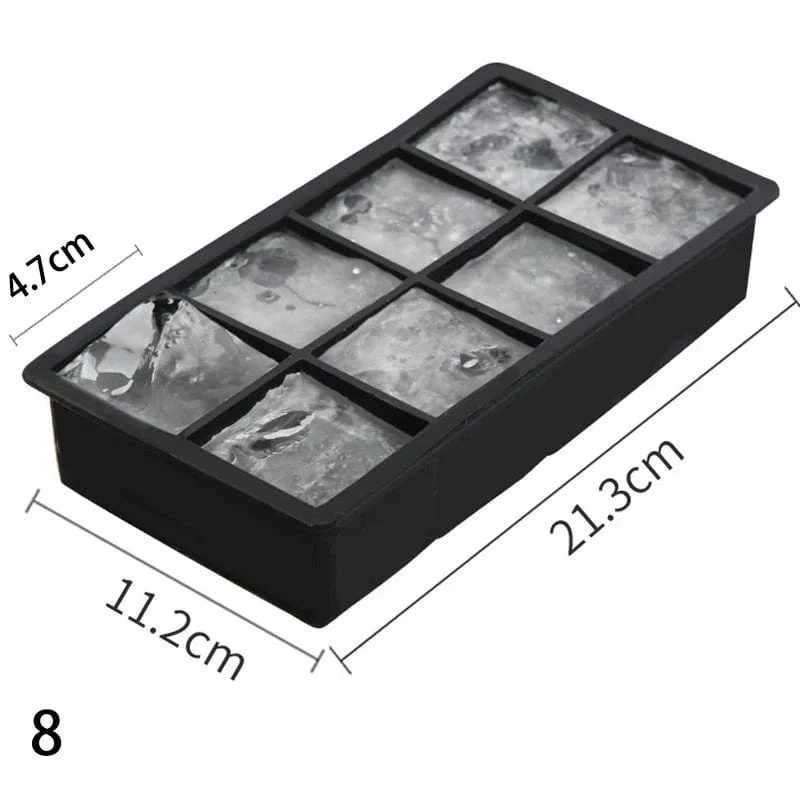 Moule à glaçons - Gros Cubes (6/8/15)