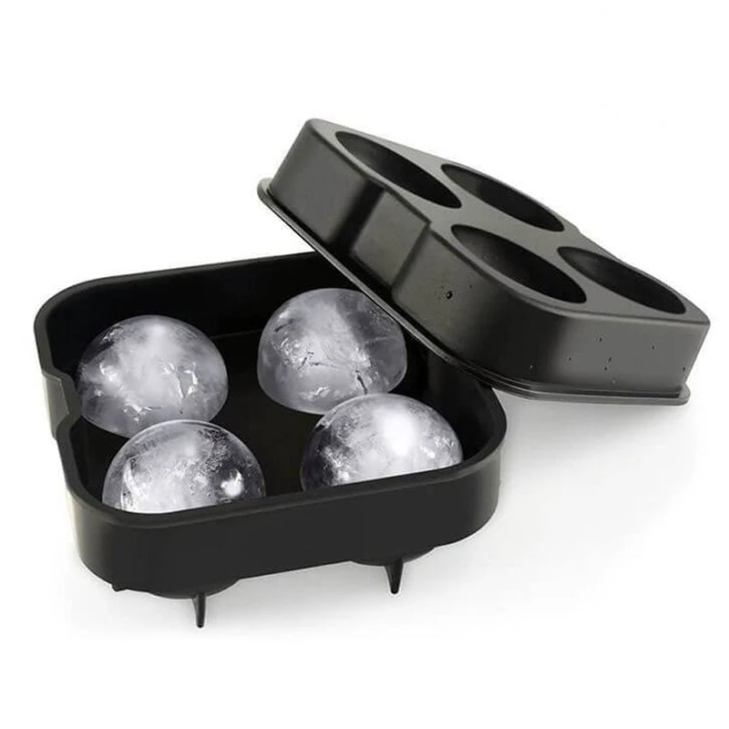 Moule à Glaçons Multiformes - Diamant, Boule, Balle de Fusil