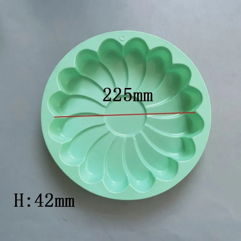 Moule à Gâteaux en Silicone : Forme de Fleur