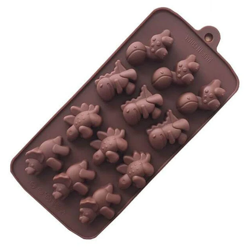 Moule à Chocolat en forme de Dinosaures